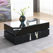 Mesa de centro rectangular Drisana de 120 cm de largo