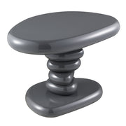 Charlene End Table - Gray High Gloss (22"W x 16"D x 15"H)