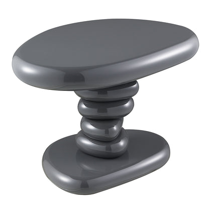 Charlene End Table - Gray High Gloss (22"W x 16"D x 15"H)
