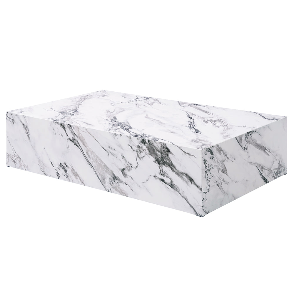 Mesa de centro rectangular Fritzy de 122 cm de largo