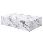 Mesa de centro rectangular Fritzy de 122 cm de largo