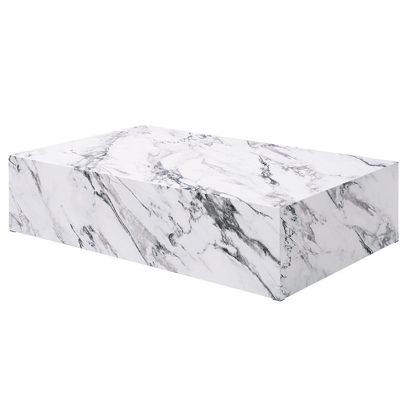 Mesa de centro rectangular Fritzy de 122 cm de largo