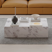 Mesa de centro rectangular Fritzy de 122 cm de largo