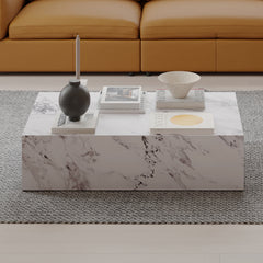 Mesa de centro rectangular Fritzy de 122 cm de largo