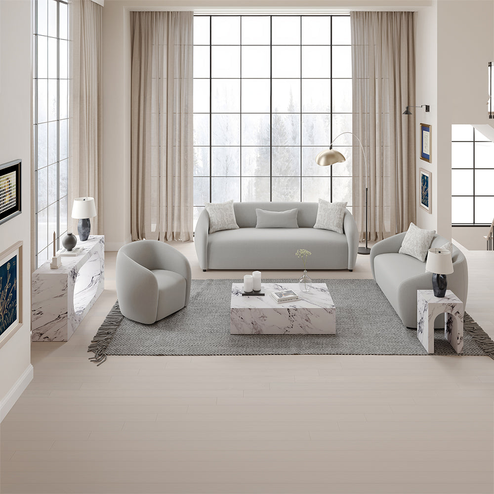 Mesa de centro rectangular Fritzy de 122 cm de largo