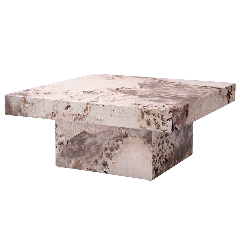 Mesa de centro cuadrada Fultan de 91 cm de largo