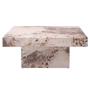 Mesa de centro cuadrada Fultan de 91 cm de largo