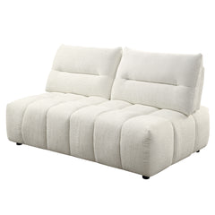 Sofá de dos plazas modular tapizado Loanna de 169 cm de largo