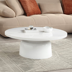 Mesa de centro redonda Zaid de 40" de diámetro