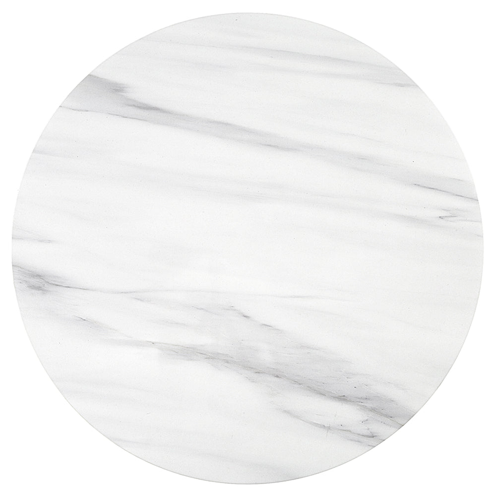 Mesa de centro redonda Zaid de 40" de diámetro