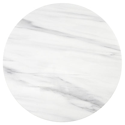 Mesa de centro redonda Zaid de 40" de diámetro