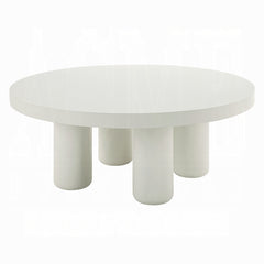 Mesa de centro redonda Sanat de 35" de diámetro