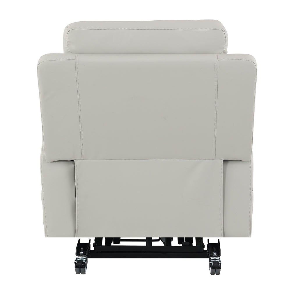 Sillón reclinable eléctrico tapizado Marsha de 40" con elevación y masaje