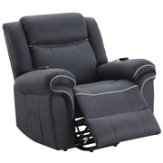Domana 41"L Upholstered Power Recliner with Lift & Heating & Massage