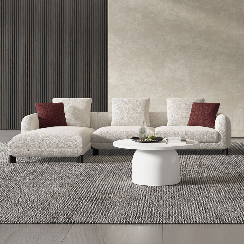 Mardi Sectional Sofa w/6 Pillows
