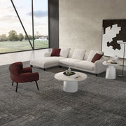 Mardi Sectional Sofa w/6 Pillows