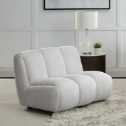 Silla tapizada Manila de 41" de largo con cojines