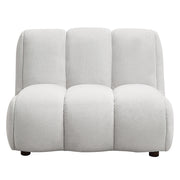 Silla tapizada Manila de 41" de largo con cojines