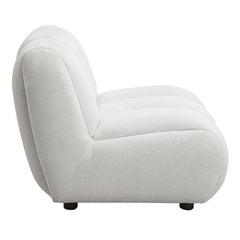 Silla tapizada Manila de 41" de largo con cojines