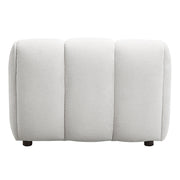 Silla tapizada Manila de 41" de largo con cojines