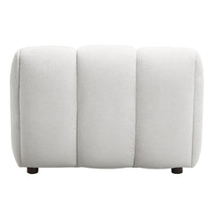 Silla tapizada Manila de 41" de largo con cojines