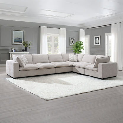 Marisa Modular Right Facing Loveseat w/2 Pillows