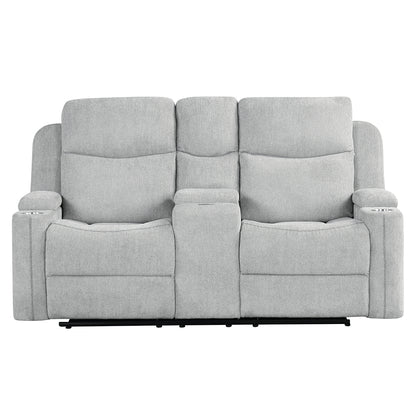 Galya Motion Loveseat w/Console
