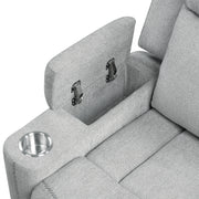 Galya Motion Loveseat w/Console