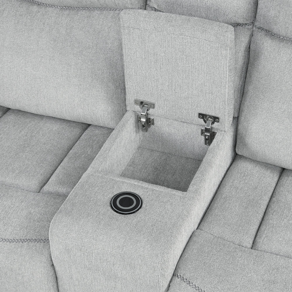 Galya Motion Loveseat w/Console