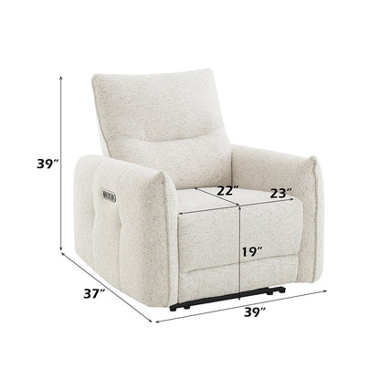 Lalisa Power Motion Recliner w/USB Port