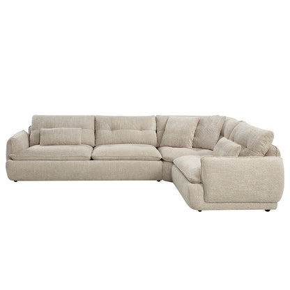 Jonina Sectional Sofa w/4 Pillows