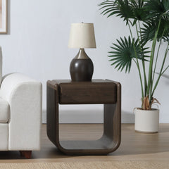 Lanza End Table w/Drawer