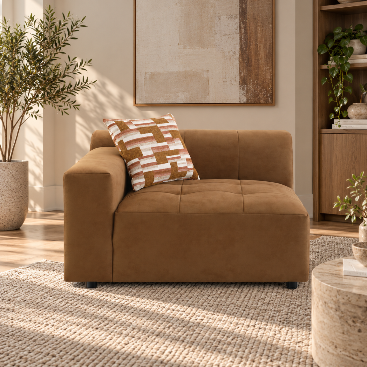 Zoey Modular - LF Arm Chair w/Pillow