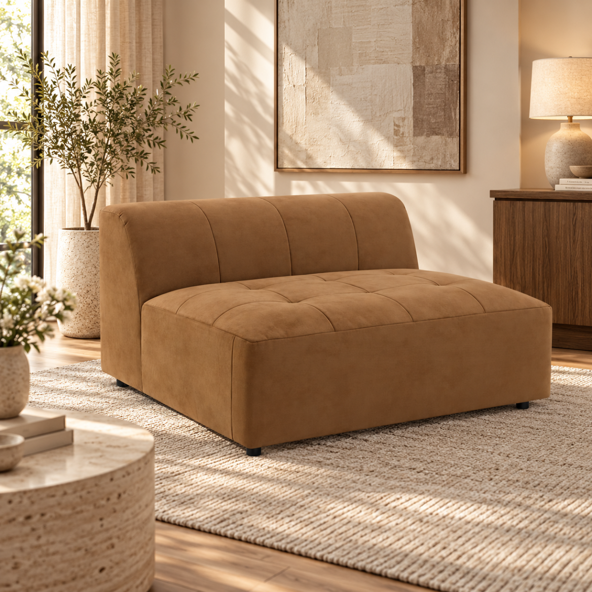 Zoey Modular - Armless Chair