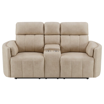 Elison Motion Loveseat w/Console