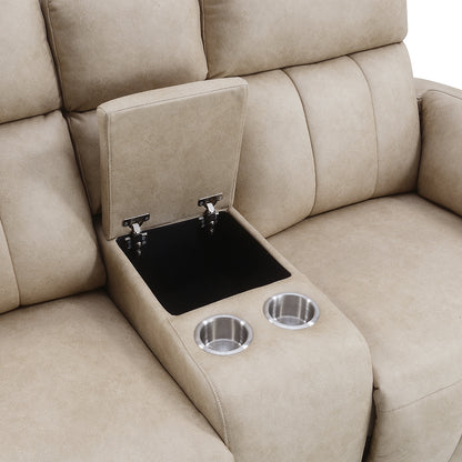 Elison Motion Loveseat w/Console