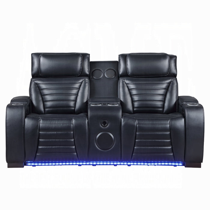 Ephron Power Motion 2PC Reclining Set with LED Lighting