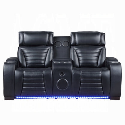 Ephron Power Motion 2PC Reclining Set with LED Lighting