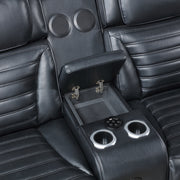 Ephron Power Motion 2PC Reclining Set with LED Lighting