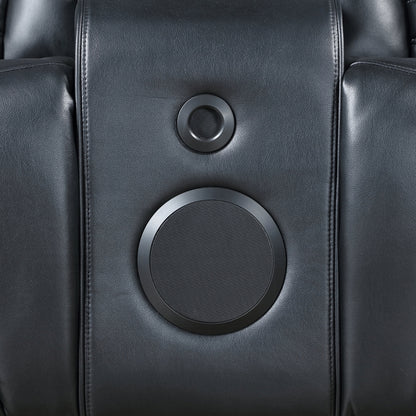 Ephron Power Motion 2PC Reclining Set with LED Lighting