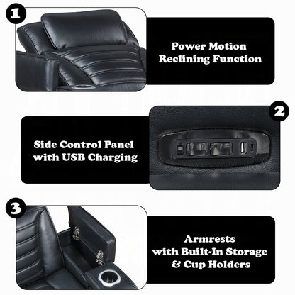 Ephron Power Living Room 2PC Set
