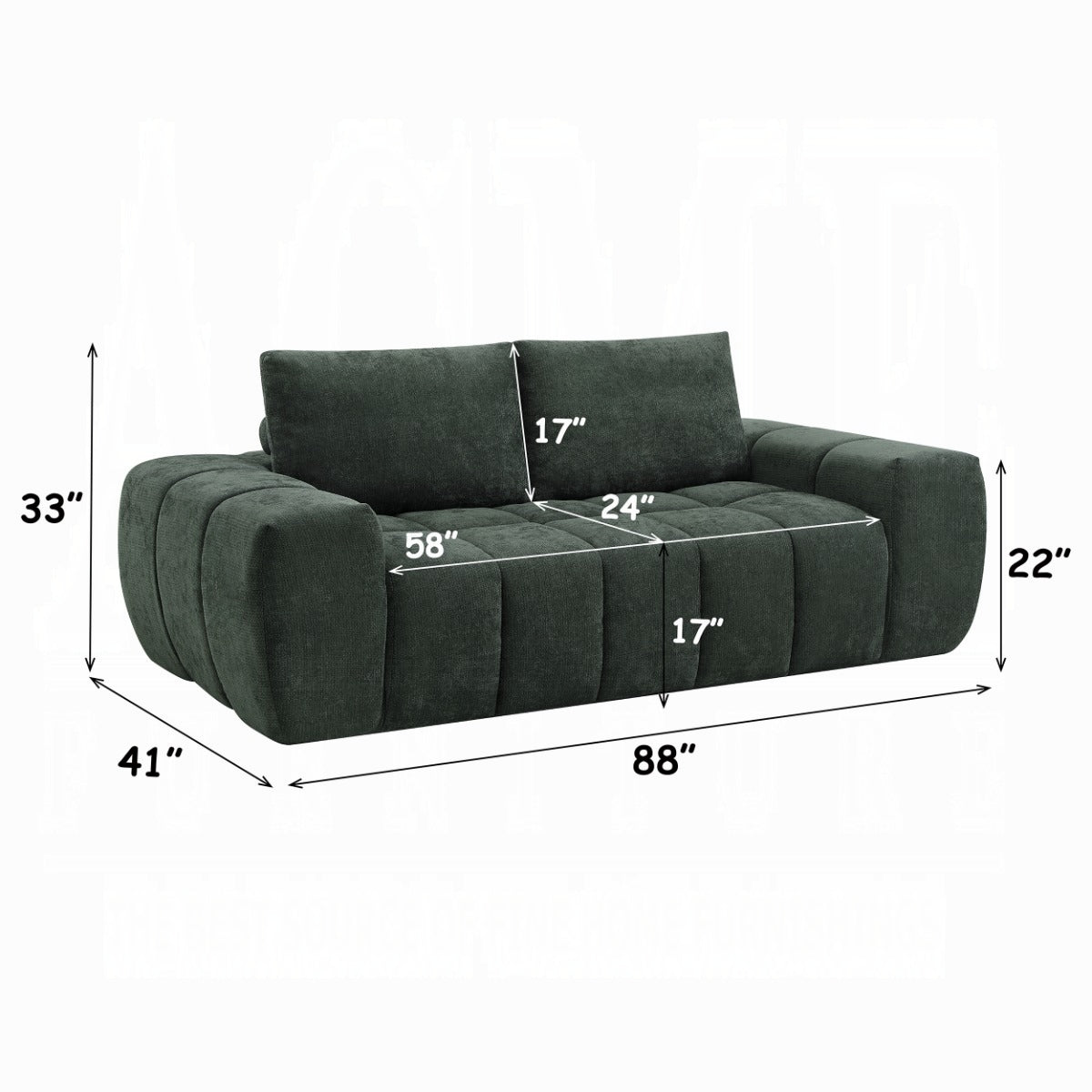 Medwin Compressed Sofa