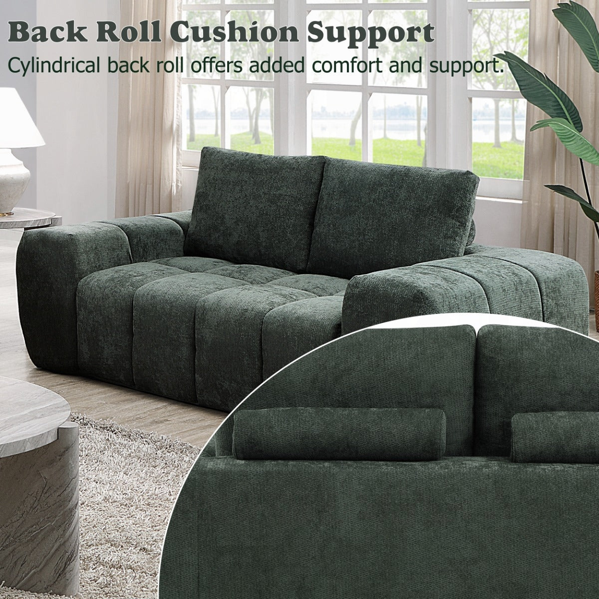 Medwin Compressed Loveseat