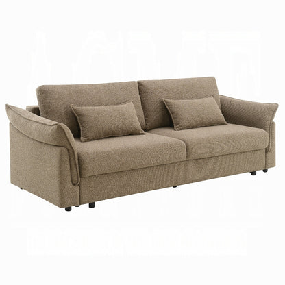 Turpin Sofa w/Sleeper, 2 Pillows & Storage