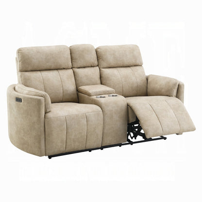 Elison Power Motion Loveseat w/Console & Storage