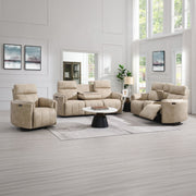Elison Power Motion Loveseat w/Console & Storage