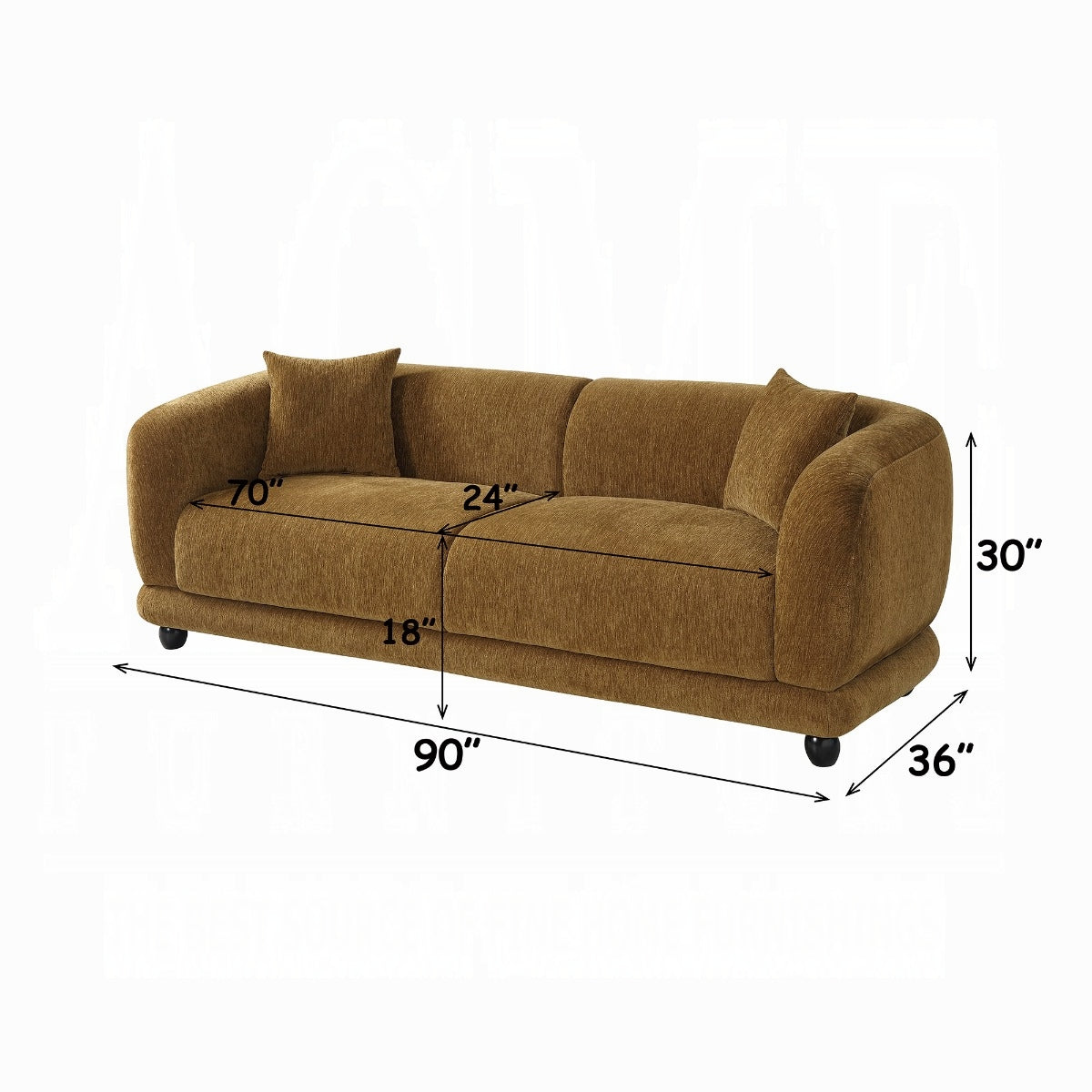 Lennox Sofa w/2 Pillows