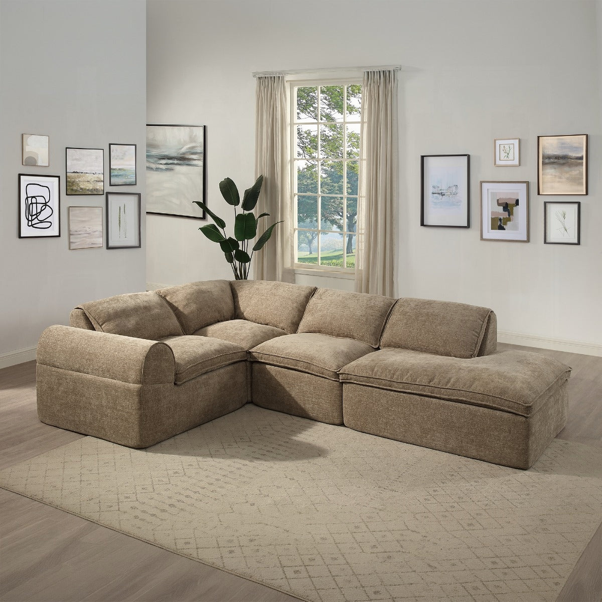 Almano Modular - Left Facing Arm Chair