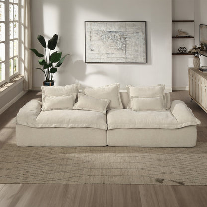 Jesse Oversized Sofa w/6 Pillows