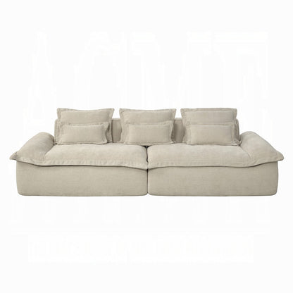 Jesse Oversized Sofa w/6 Pillows